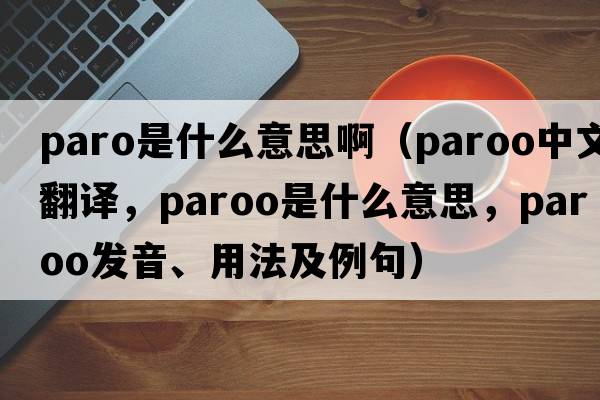 paro是什么意思?。╬aroo中文翻譯，paroo是什么意思，paroo發(fā)音、用法及例句）