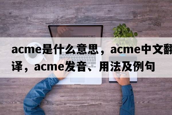 acme是什么意思，acme中文翻譯，acme發(fā)音、用法及例句