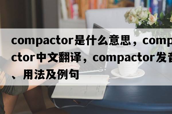 compactor是什么意思，compactor中文翻譯，compactor發(fā)音、用法及例句