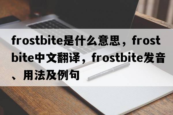 frostbite是什么意思，frostbite中文翻譯，frostbite發(fā)音、用法及例句