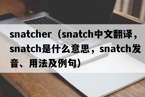 snatcher（snatch中文翻譯，snatch是什么意思，snatch發(fā)音、用法及例句）