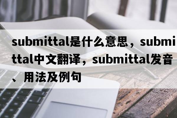 submittal是什么意思，submittal中文翻譯，submittal發(fā)音、用法及例句