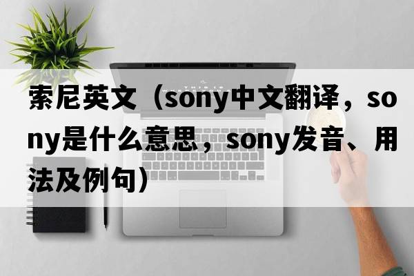 索尼英文（SONY中文翻譯，SONY是什么意思，SONY發(fā)音、用法及例句）