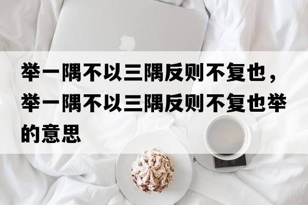 舉一隅不以三隅反則不復也，舉一隅不以三隅反則不復也舉的意思